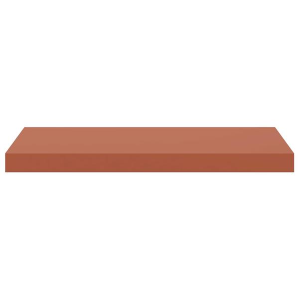 Grote foto vidaxl wandplank wandgemonteerd rood 50 x 23 x 4 cm bewerkt hout huis en inrichting woningdecoratie