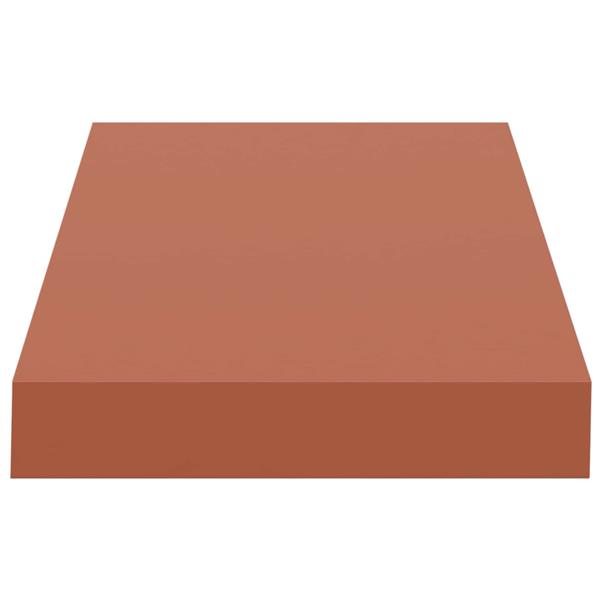 Grote foto vidaxl wandplank wandgemonteerd 2 pcs rood 50 x 23 x 4 cm bewerkt hout huis en inrichting woningdecoratie