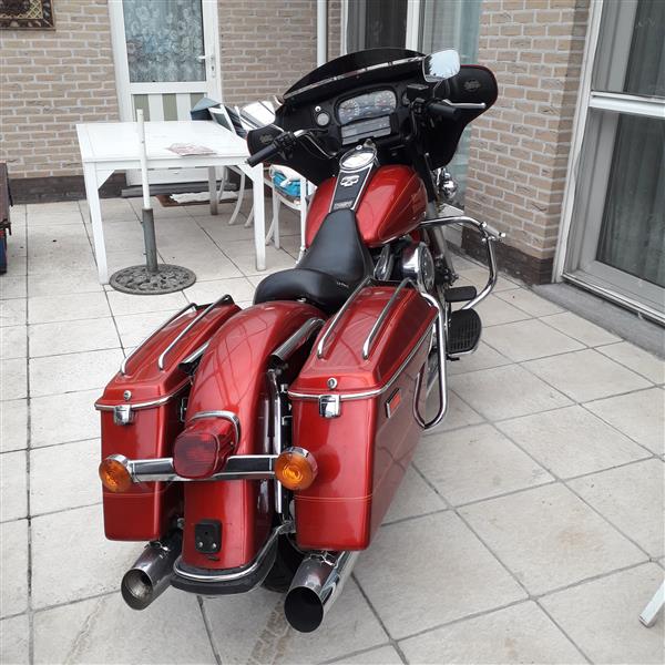 Grote foto moto harley motoren harley davidson