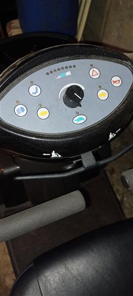 Grote foto duo scootmobiel fietsen en brommers scooters