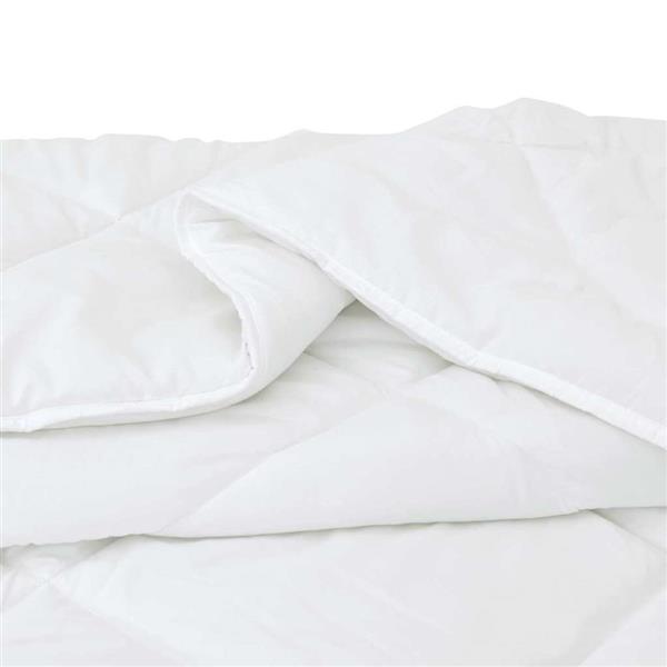 Grote foto vidaxl dekens duvets wit 140 x 220 cm microvezel huis en inrichting bedden