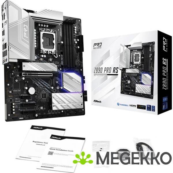 Grote foto asrock z890 pro rs computers en software moederborden