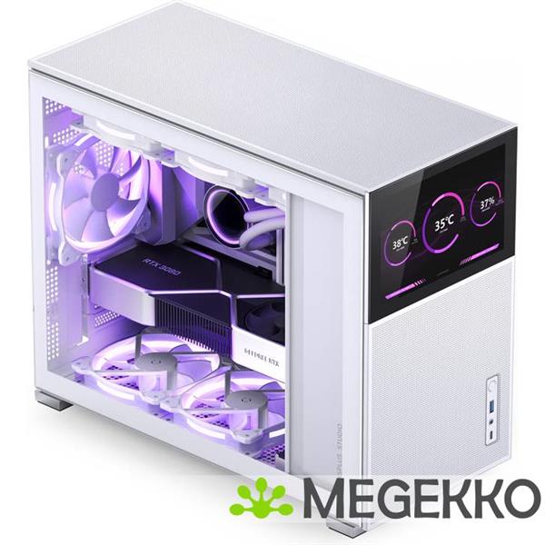 Grote foto jonsbo d31 mesh screen white computers en software behuizingen en kasten