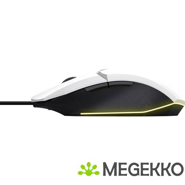 Grote foto trust gxt 109w felox witte gaming muis computers en software overige computers en software
