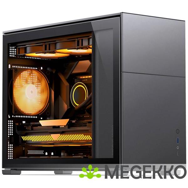 Grote foto jonsbo d31 std black computers en software behuizingen en kasten