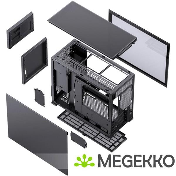 Grote foto jonsbo d31 std screen black computers en software behuizingen en kasten