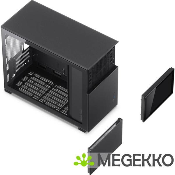 Grote foto jonsbo d31 std screen black computers en software behuizingen en kasten