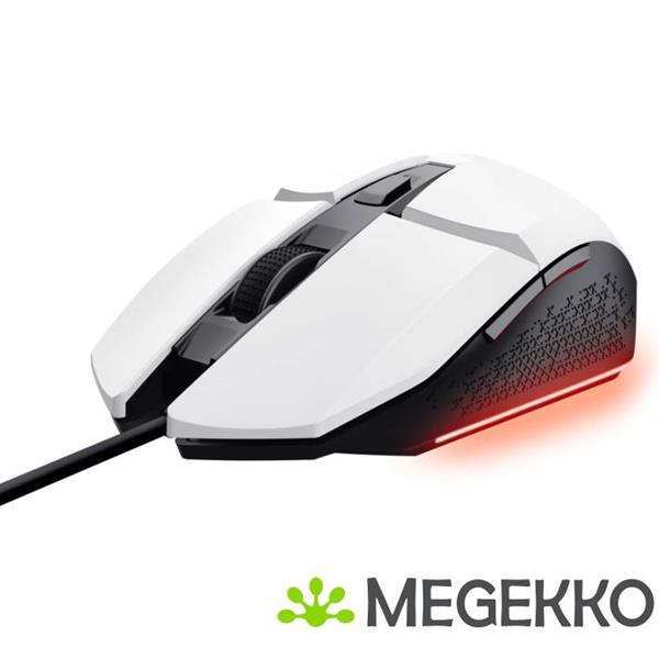 Grote foto trust gxt 109w felox witte gaming muis computers en software overige computers en software