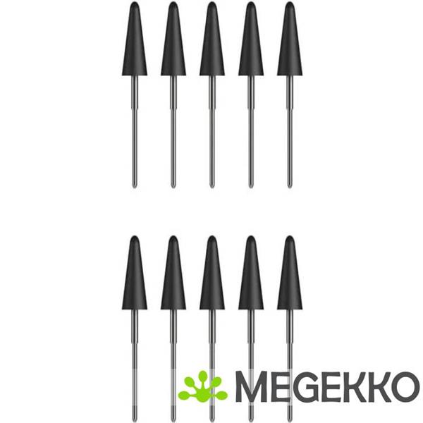 Grote foto kobo stylus 2 vervangende penpunten 10 stuks zwart computers en software overige computers en software