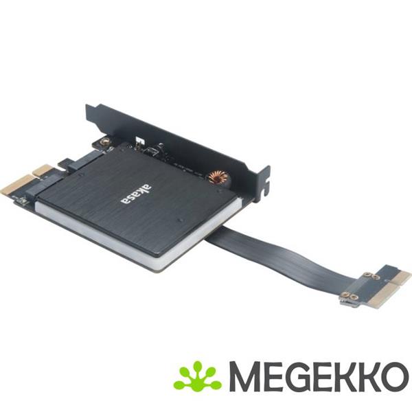 Grote foto akasa ak pccm2p 04 interfacekaart adapter m.2 intern computers en software netwerkkaarten routers en switches