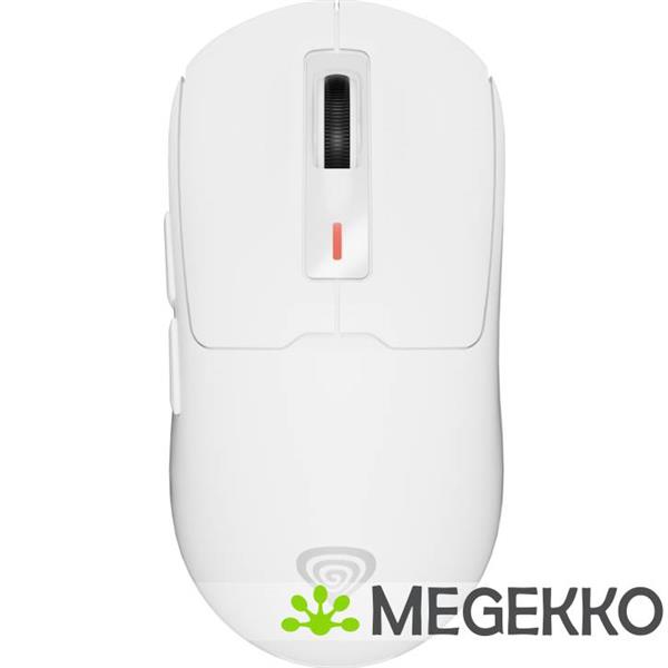 Grote foto genesis nmg 2194 zircon 660 pro gaming muis ambidextrous bluetooth usb type c wit computers en software overige computers en software