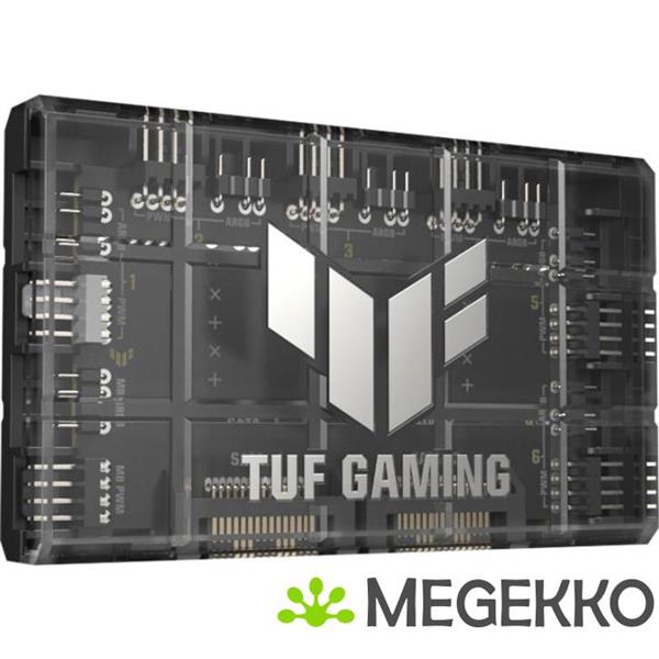 Grote foto asus tuf gaming argb pwm fan hub computers en software overige computers en software