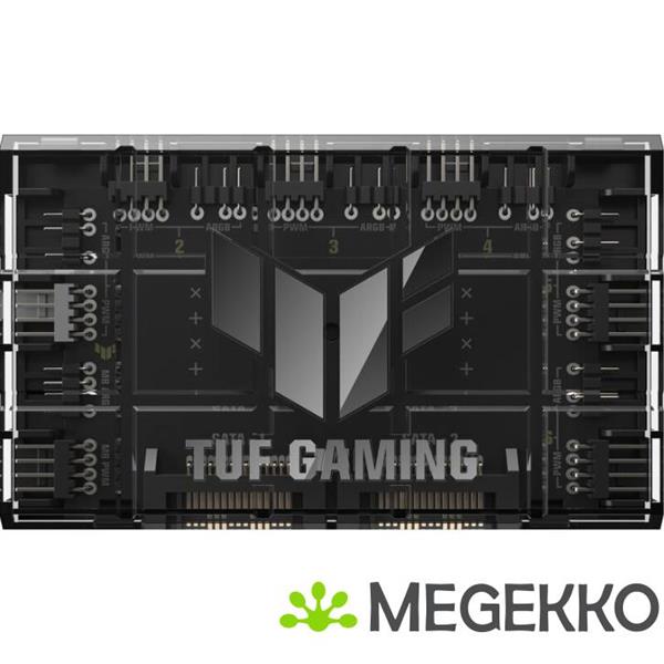 Grote foto asus tuf gaming argb pwm fan hub computers en software overige computers en software