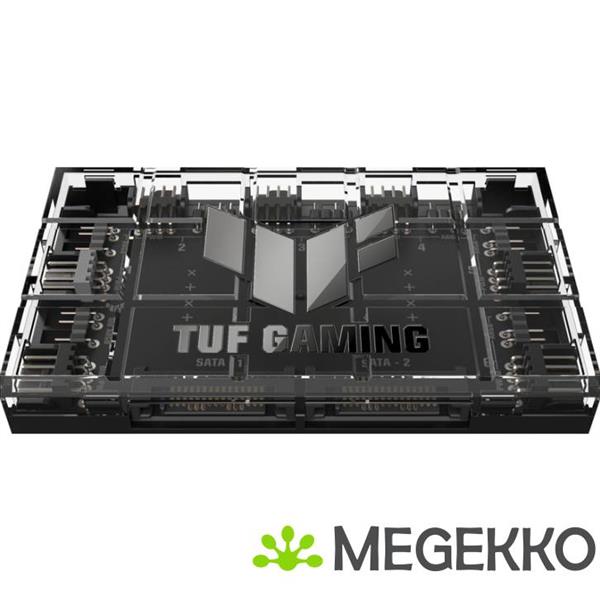 Grote foto asus tuf gaming argb pwm fan hub computers en software overige computers en software