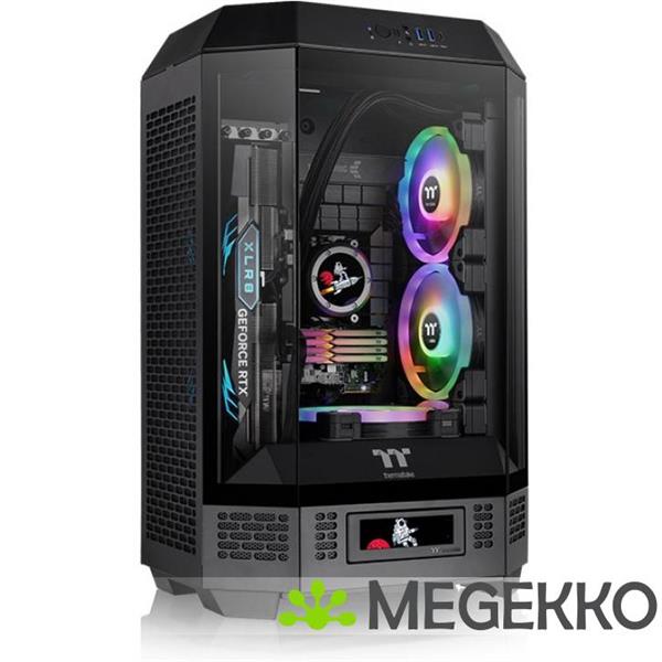 Grote foto thermaltake the tower 300 micro tower zwart computers en software behuizingen en kasten
