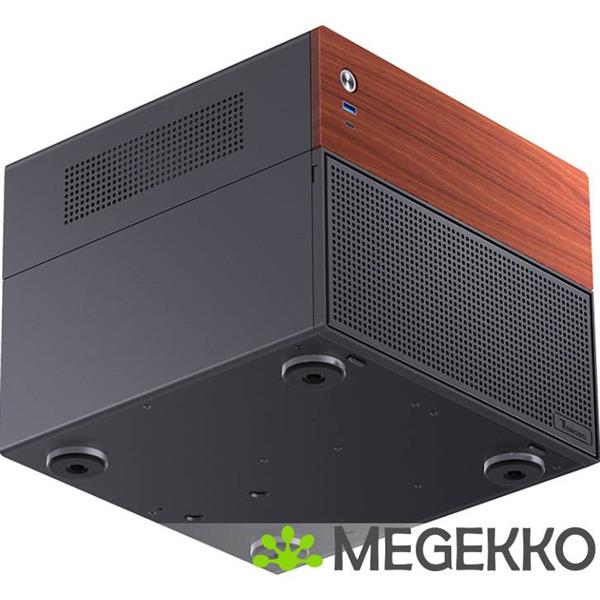 Grote foto jonsbo n4 black computers en software behuizingen en kasten