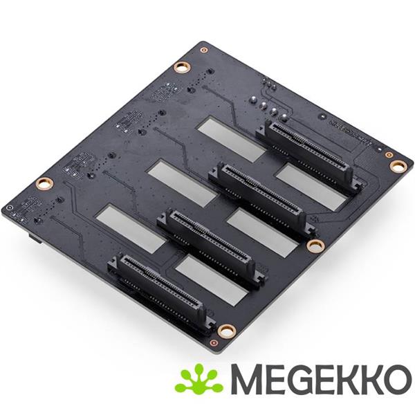 Grote foto jonsbo n4 black computers en software behuizingen en kasten