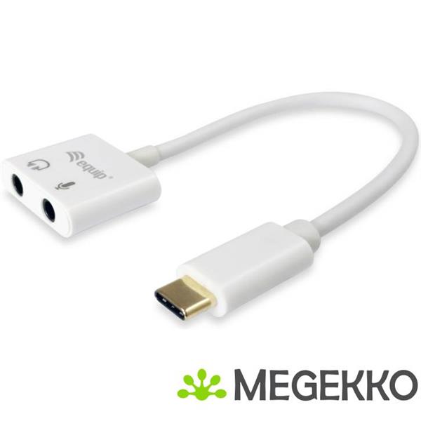 Grote foto equip 133460 audio kabel 2 x 3.5mm usb wit computers en software overige computers en software