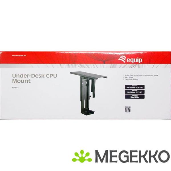 Grote foto equip 650892 cpu houder under desk cpu holder zwart computers en software overige computers en software