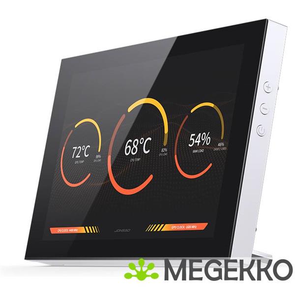 Grote foto jonsbo ds8 wit computers en software behuizingen en kasten