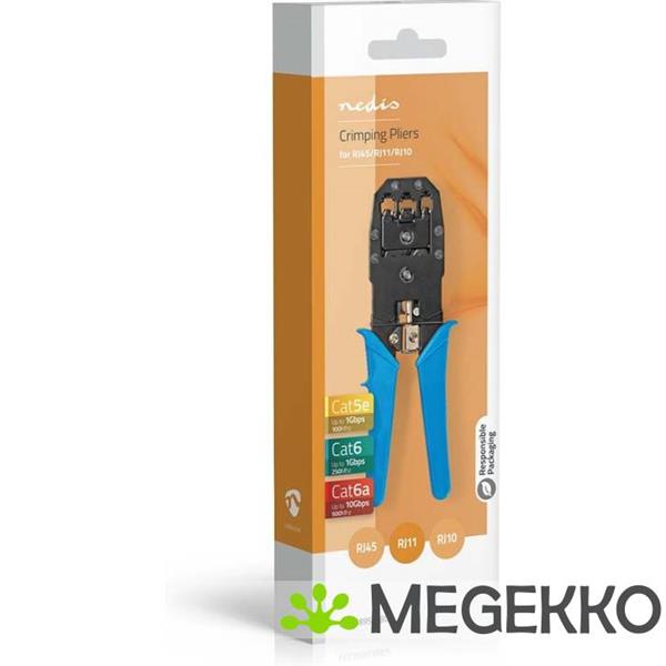Grote foto nedis krimptang cat rj snijden en strippen tang computers en software overige computers en software