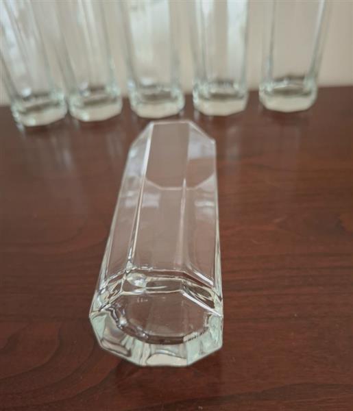 Grote foto 6 vintage glazen luminarc octime clear verzamelen glas en borrelglaasjes