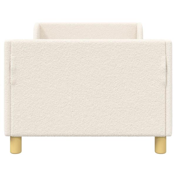 Grote foto vidaxl bedframe voor kinderen met hoofdbord cr me 80 x 160 cm antiek en kunst stoelen en banken