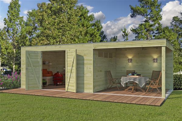 Grote foto nieuw modern tuinhuis 7203ext300 tuin en terras tuinhuisjes en blokhutten