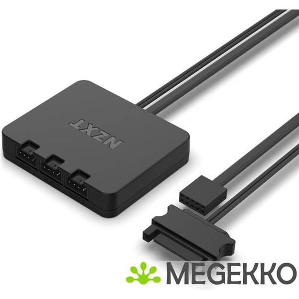 Grote foto nzxt f140 rgb duo 140mm rgb fan twin white computers en software overige computers en software