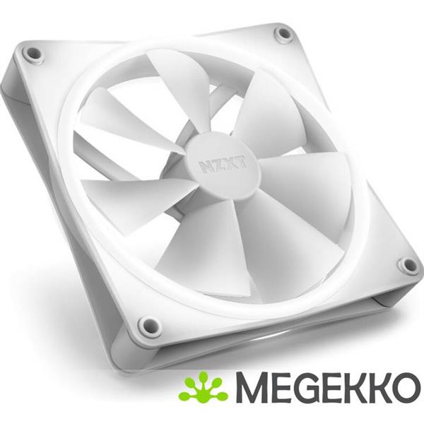 Grote foto nzxt f140 rgb duo 140mm rgb fan twin white computers en software overige computers en software