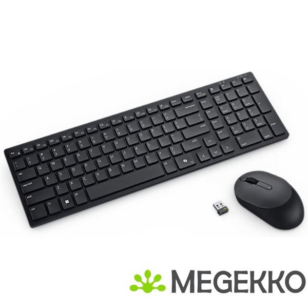 Grote foto dell km555 toetsenbord inclusief muis universeel rf draadloos bluetooth qwerty us international zw computers en software overige computers en software