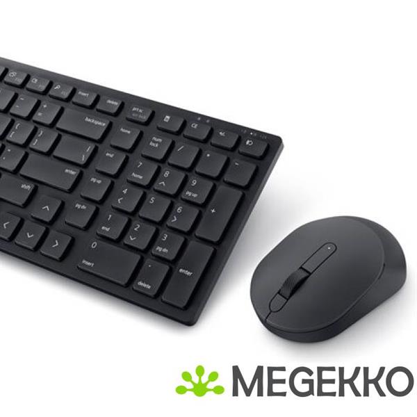 Grote foto dell km555 toetsenbord inclusief muis universeel rf draadloos bluetooth qwerty us international zw computers en software overige computers en software