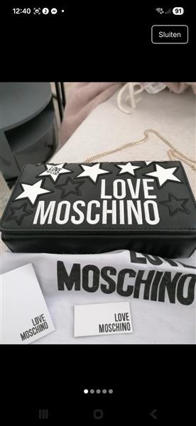 Grote foto moschino tas sieraden tassen en uiterlijk damestassen