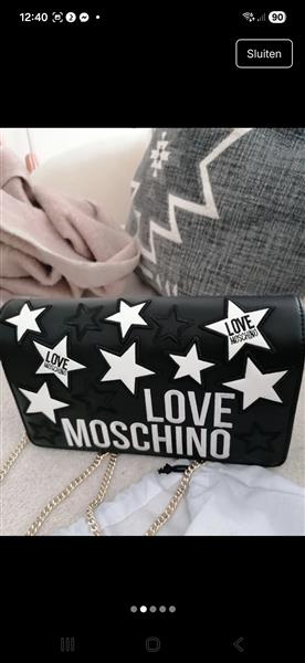 Grote foto moschino tas sieraden tassen en uiterlijk damestassen