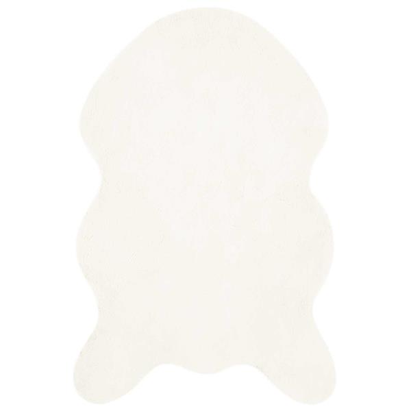 Grote foto vidaxl antislip neplederen konijnenbont vloerkleed olite cr me huis en inrichting vloerbedekking en kleden