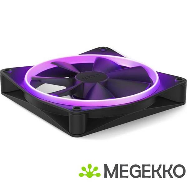 Grote foto nzxt f140rgb 140mm rgb fans single black computers en software overige computers en software