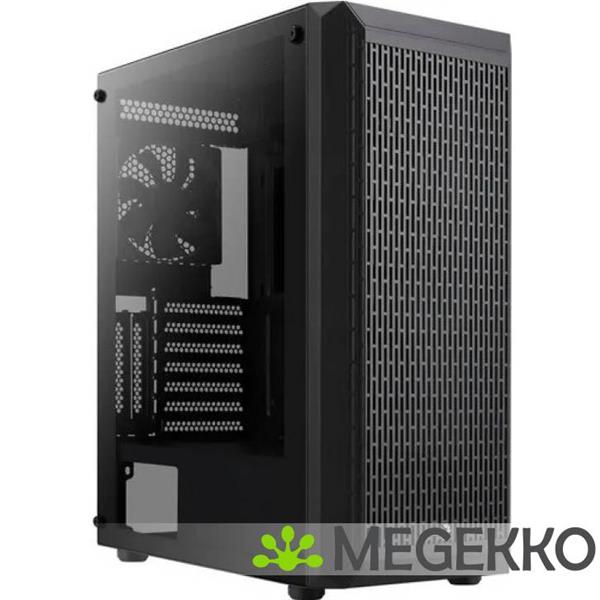 Grote foto aerocool beam g bk v1 mini tower zwart computers en software behuizingen en kasten