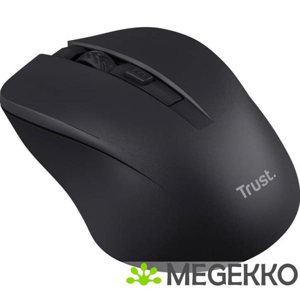 Grote foto trust mydo stille draadloze zwarte muis computers en software overige computers en software