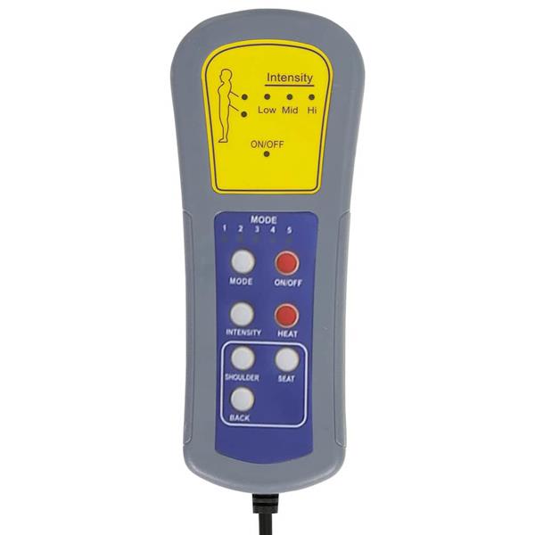 Grote foto vidaxl massage recliner stoel donkergrijs 91 x 71 x 105 cm fluweel huis en inrichting stoelen