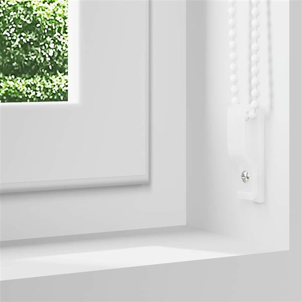 Grote foto vidaxl rolgordijn verduisterend 40 x 100 cm gebroken wit huis en inrichting gordijnen en lamellen