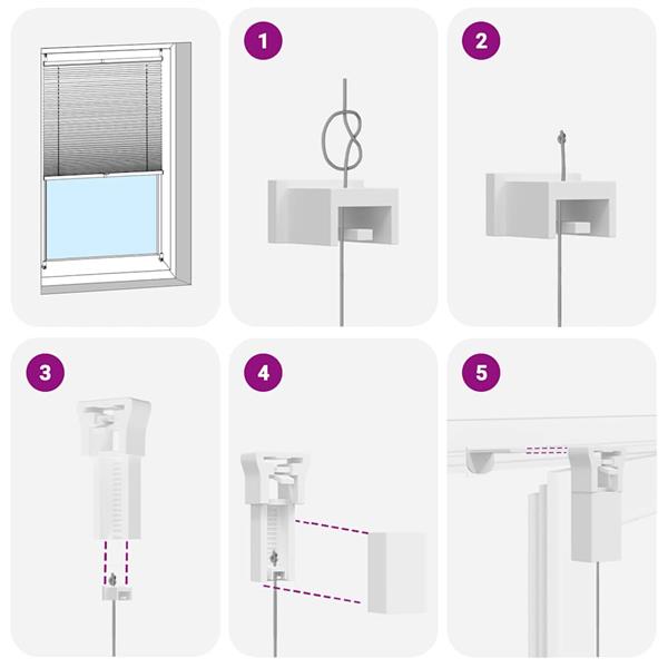 Grote foto vidaxl pliss jaloezie 100x150cm cr me huis en inrichting gordijnen en lamellen