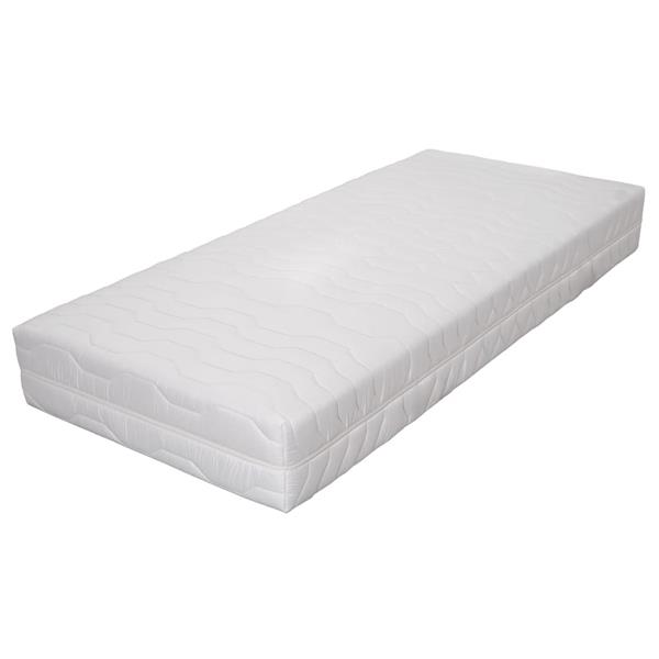Grote foto vidaxl matras 7 zone 20 cm pocketvering h2 120x200 cm huis en inrichting matrassen en bedbodems