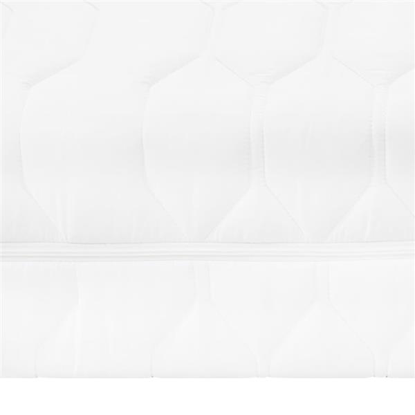 Grote foto vidaxl matras 7 zone 20 cm pocketvering h2 120x200 cm huis en inrichting matrassen en bedbodems