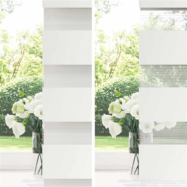 Grote foto vidaxl duo rolgordijn 100 x 175 cm grijs huis en inrichting gordijnen en lamellen