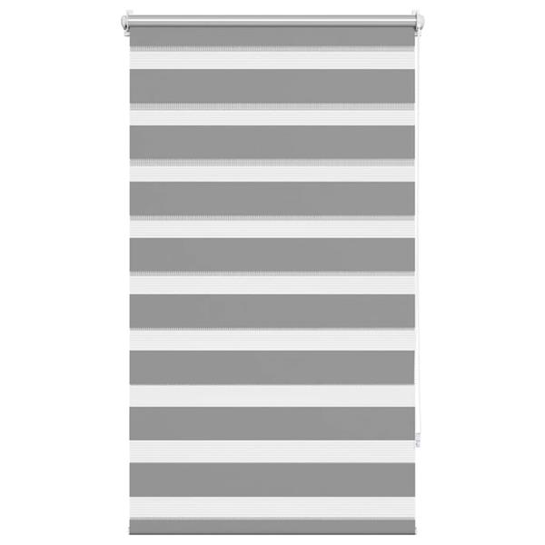 Grote foto vidaxl duo rolgordijn 70x120cm grijs huis en inrichting gordijnen en lamellen