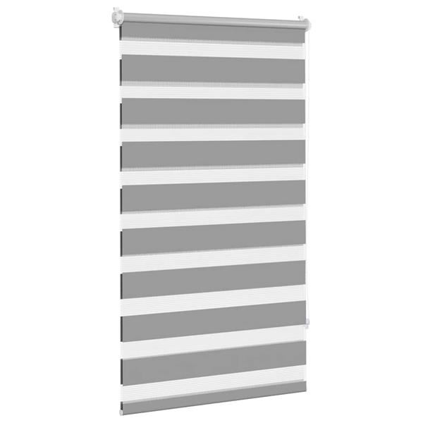 Grote foto vidaxl duo rolgordijn 70x120cm grijs huis en inrichting gordijnen en lamellen