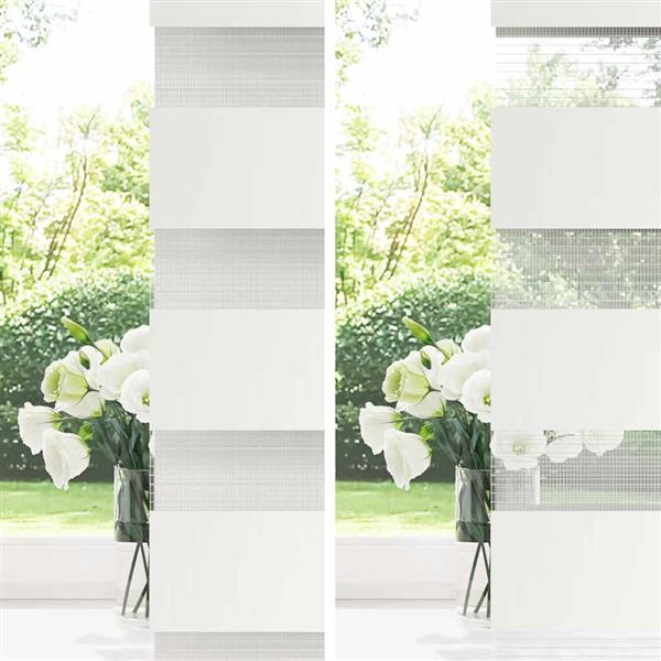 Grote foto vidaxl duo rolgordijn 70x120cm grijs huis en inrichting gordijnen en lamellen