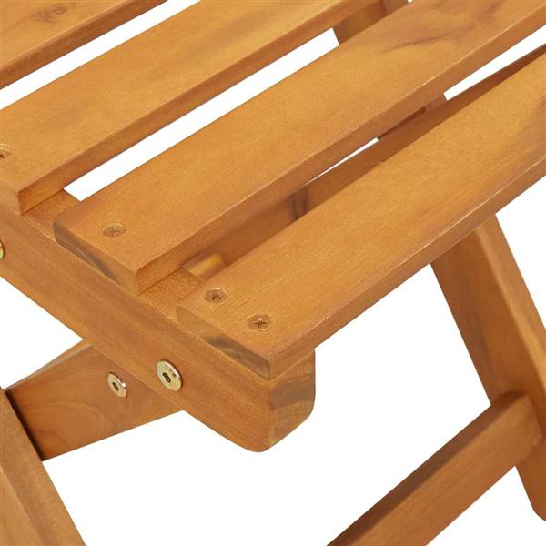 Grote foto vidaxl tuinstoel 2 pcs bruin 36 x 46 x 86cm massief acaciahout tuin en terras tuinmeubelen