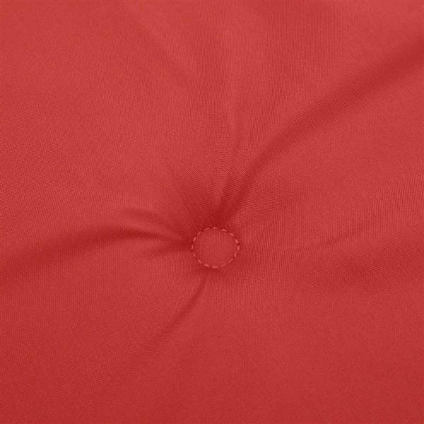 Grote foto vidaxl tuinbankkussen 180x50x3 cm oxford stof rood huis en inrichting woningdecoratie