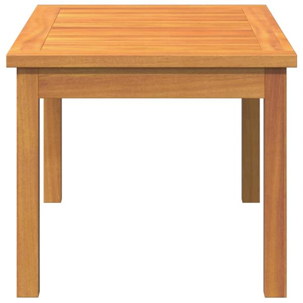 Grote foto vidaxl salontafel bruin massief acaciahout tuin en terras tuinmeubelen